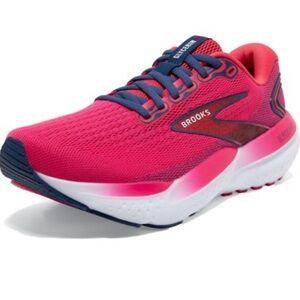 Brooks Women's Hot Pink and Navy Running Shoes